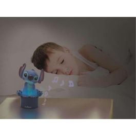 Lexibook Luz Nocturna con Altavoz Disney Stitch NS01D LED Cambio de Color