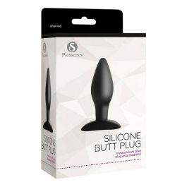 Plug Anal S Pleasures Negro Silicona Plug Anal S Pleasures Negro Silicona