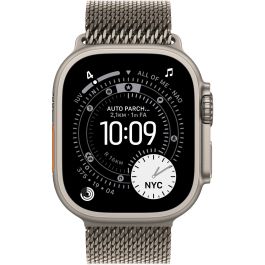 Apple Watch Ultra 3 GPS + Cellular 49 mm MEWW4QFA Caja de Titanio Natural Correa Milanese Loop Titanio Natural Pequeño Precio: 1090.49999949. SKU: B17GQX98G2