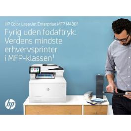 HP Color LaserJet Enterprise MFP M480f - Impresora Multifunción a Color