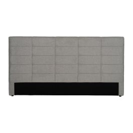 Cabecero Gris Tejido Dormitorio 190 X 8 X 100 cm