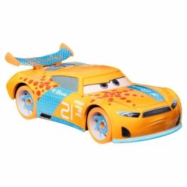Mattel MATHTK45 Set de Minivehículos de Coches de Fundición a Presión que Brillan en la Oscuridad 1:55