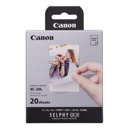 Papel Fotográfico Mate Canon 6755C002 5,4 x 8,5 cm (20 Unidades)