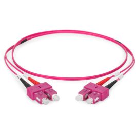DIGITUS LWL Patchkabel SC -> SC 1.00m Multimode Duplex OM4