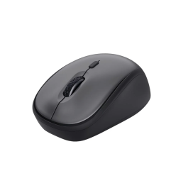 Trust Ratón Mini Inalámbrico Yvi+ Silent 24549 | Hasta 1600 DPI | Negro | Compacto y Ecológico
