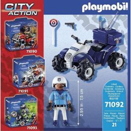 Policía speed quad playmobil city action Policía speed quad playmobil city action