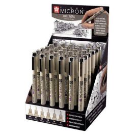 Talens Sakura Expositor De 36 Rotuladores Permanentes Pigma Micron Fineliner Negro - Varios Anchores De Punta Precio: 56.89000009. SKU: B1K277L5W9