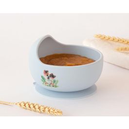 KioKids Cuenco Antideslizante De Silicona Para Bebé Con Ventosa, Color Azul - Recomendado Para +6 Meses, Base Antideslizante, Apto Para Microondas Y Lavavajillas Precio: 13.50000025. SKU: B12P7ACREX