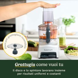 Cuisinart FP5E Procesador de alimentos compacto 1185 ml Gris CUI3030050198683
