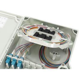 Digitus OS2 12Fasern FTTH Box equipada con 12 Fibras LC/PC