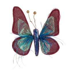 Mariposa Tela Azul Y Rosa 15Cm Krist+ (8 Unidades) Precio: 48.78999994. SKU: B1J9L2HC55