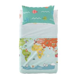 Juego de Sábanas HappyFriday Happynois World Map Multicolor Cuna de Bebé 2 Piezas Precio: 18.8899997. SKU: B19WV5QEJA