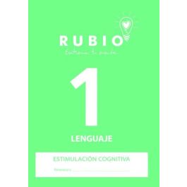 Rubio Cuaderno Estimulación Cognitiva Lenguaje Nivel 1 para Deterioro Cognitivo Precio: 11.49999968. SKU: B1JHXHGXHY