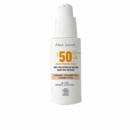 Alma Secret Protector Solar Facial con Color SPF50 Mineral #Sand 50 ml - Hidratante HD Antiedad Antimanchas Todo Tipo Pieles Precio: 26.8899994. SKU: B1HM5RZBFG