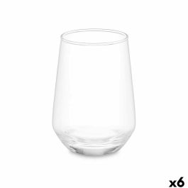 Vaso de agua Vivalto 67018-1/BHZ6 Transparente Vidrio 390 ml (6 Unidades)