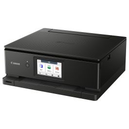 Canon PIXMA TS8750 Impresora Multifunción a Color con Wi-Fi, 6 Tintas Individuales, Duplex Automático, Escáner, Copiadora y Nube - Negro