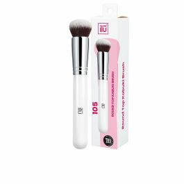 Ilū #105 Brocha de Maquillaje Kabuki de Punta Redonda para Bases Líquidas, Crema y Minerales, Cerdas Taklon Sintéticas, Vegana, 1 unidad Precio: 5.89000049. SKU: S05110244