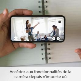 Blink Home Security AAABC85102 Mini Cámara Panorámica e Inclinable Blanca