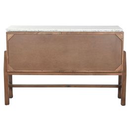 DKD Home Decor Consola Oriental Moderna de Terrazo y Madera de Acacia para Salón o Recibidor 125 cm Ancho x 46 cm Fondo x 92 cm Alto DKD Home Decor Consola Oriental Moderna de Terrazo y Madera de Acacia para Salón o Recibidor 125 cm Ancho x 46 cm Fondo x 92 cm Alto
