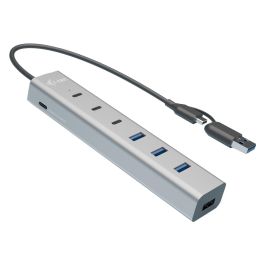 i-tec Hub Carga Metal USB-C/USB-A de 7 Puertos (3 USB-C + 4 USB-A) 5000 Mbps Aluminio Precio: 30.9899997. SKU: B19YRVZB64