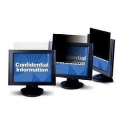 3M Filtro de Privacidad para Monitores de Escritorio PF19.0, 19", Pantalla Cuadrada 4:3, Tecnología Microlouver, Reversible Mate/Brillo