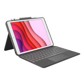 LOGITECH Funda con Teclado Combo Touch para Tablets Apple Ipad 7ª/ 8ª/ 9ª Generación 10.2" Gris Precio: 138.5000001. SKU: S7814397