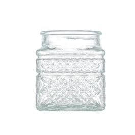 Inde Tarro de Vidrio con Tapón de Corcho 600 ml (12 Unidades)