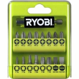 Ryobi RAK17SD Estuche de 21 Puntas para Atornillar 25mm, PH, PZ, TX, SL, con Soporte de Broca 60mm, para Bricolaje y Muebles Precio: 10.89. SKU: B1CGR7CHTX