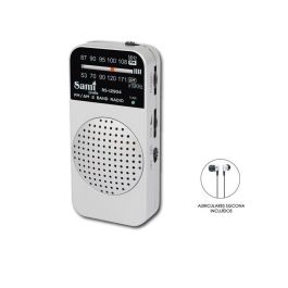 SAMI Radio AM/FM mini de bolsillo con altavoz y auriculares Radio Sami Precio: 11.49999972. SKU: B1GGEM83AR