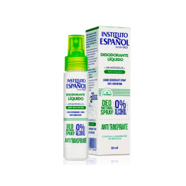 Instituto Español Sin alcohol spray desodorante liquido anti-transpirante 50 ml vaporizador Precio: 2.95000057. SKU: B12Z5DVPBY