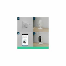 Arlo Cámara Vigilancia VMC3260-100EUS Resolución 2K Visión Nocturna en Color Batería 6 Meses