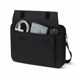 DICOTA D31686 Maletín para Portátil 15.6 pulgadas (39.6 cm) Negro de Poliéster con Asa y Tirante para Hombro