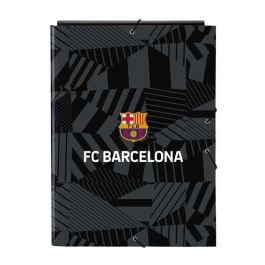Carpeta Gomas Solapas Safta Folio F.C. Barcelona Black