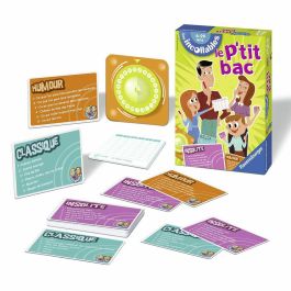 Ravensburger Juego de mesa Le Petit Bac Les Incollables - 140 Categorías Originales para Familia - 2-4 Jugadores - Rueda Alfabeto - A partir 5 años
