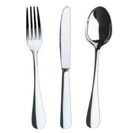 OYV SAMBA - Tenedor de postre en acero inoxidable 18/10 pulido extra, 175 mm, colección de cubertería (Set de 12) Precio: 4.719. SKU: B1BVAF8VYY