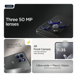 Motorola Edge 70 12GB 512GB 50MP 6.7'' AMOLED 120Hz Gris