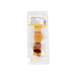 Snackys Jamoncitos para Perros Pequeños Sabor Jamón Serrano 100% Natural 20 Paquetes - snack dental elimina sarro.