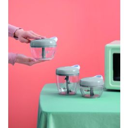 Quttin Cortador de Alimentos Manual con Tirador 500ml 14 x 10.5 cm (12 Unidades)