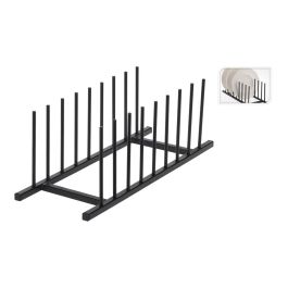 Escurreplatos metálico negro 34,5x12,5cm Precio: 9.5000004. SKU: S7918319