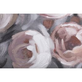 DKD Home Decor Cuadro Tradicional Multicolor Lienzo Pino Florero 100 x 80 x 3.7 cm (2 Unidades)