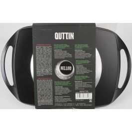 Quttin Parrilla Rectangular Lisa 36 x 22.5 x 3.7 cm (6 Unidades)