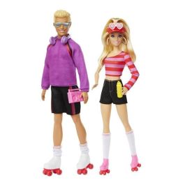 Pack 2 Muñecos Barbie Y Ken Patinadores Hxk90 Mattel Pack 2 Muñecos Barbie Y Ken Patinadores Hxk90 Mattel