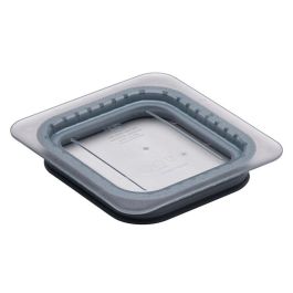 CAMBRO 60CWGL-135 - Tapa hermética GripLid GN 1/6 - 16,2 x 17,6 cm - (No incluye cubeta) - Transparente - Venta 1 unidad. Precio: 17.5000001. SKU: B14QLXX3GF