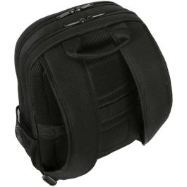 Targus GeoLite Mochila Unisex 16" (40,6 cm) para Portátil Negro, Resistente al Agua, 2 Compartimentos y Bolsillos