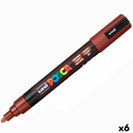 Rotulador de pintura acrílica POSCA PC-5M Cacao 1,8-2,5 mm (6 Unidades) Precio: 24.50000014. SKU: B1FDRSCS77