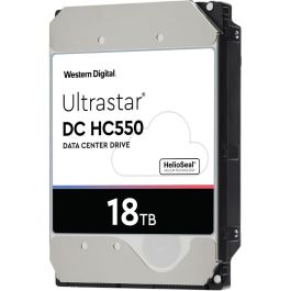 Western Digital WUH721818ALE6L4 Disco Duro Interno 18TB Ultrastar DC HC550 7200 RPM 3.5" SATA III para Servidor