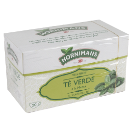 Hornimans Té Verde a la Menta Caja de 20 Bolsas