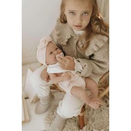 Muñecas Arias Muñeca Zoe 42 cm Rosa c/Cambiador y Babero (Cuerpo Vinyl, Sexo Niña)