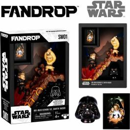 FANDROP FAN0630996920732 Figura Star Wars Obi-Wan vs Anakin con escena de culto, Vitrina y mini póster - 18 cm Precio: 38.50000022. SKU: B1GTC2PDWA