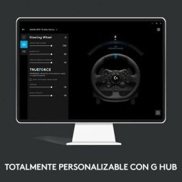 Logitech G G923 Volante + Pedales PC PlayStation 4 PlayStation 5 Negro